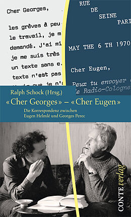Fester Einband 'Cher Georges'  'cher Eugen' von Georges Perec, Eugen Helmle