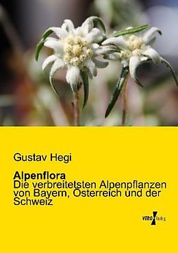 Kartonierter Einband Alpenflora von Gustav Hegi