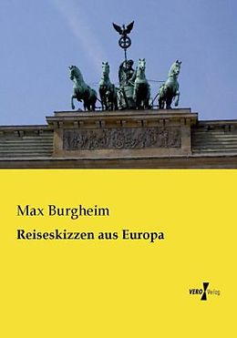 Kartonierter Einband Reiseskizzen aus Europa von Max Burgheim