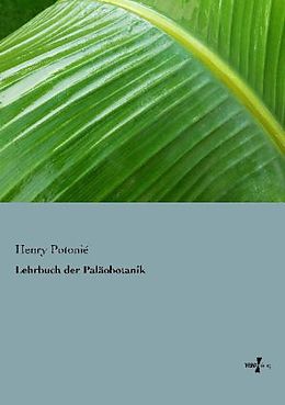 Kartonierter Einband Lehrbuch der Paläobotanik von Henry Potonié