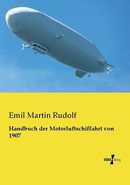 Kartonierter Einband Handbuch der Motorluftschiffahrt von 1907 von Emil Martin Rudolf