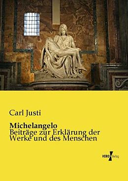 Kartonierter Einband Michelangelo von Carl Justi
