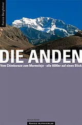 Kartonierter Einband Bergführer Anden von Hermann Kiendler