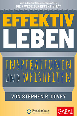 E-Book (epub) Effektiv leben von Stephen R. Covey
