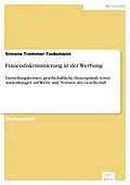 E-Book (pdf) Frauendiskriminierung in der Werbung von Simone Trommer-Tiedemann