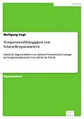 E-Book (pdf) Temperaturabhängigkeit von Solarzellenparametern von Wolfgang Vogt
