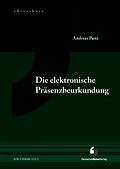 E-Book (pdf) Elektronische Präsenzbeurkundung - eBroschüre (PDF) von Andreas Panz