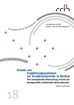 E-Book (epub) Einsatz von Empfehlungssystemen zur Kundenansprache in Banken von Fabian Leonhardt