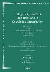 E-Book (pdf) Categories, Contexts and Relations in Knowledge Organization von 