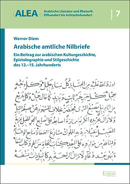 Fester Einband Arabische amtliche Nilbriefe von Werner Diem