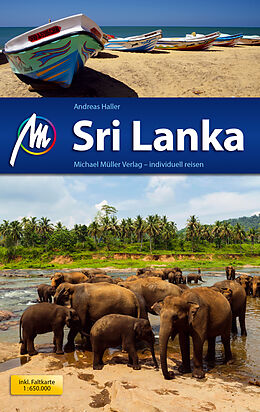 Kartonierter Einband Sri Lanka Reiseführer Michael Müller Verlag von Andreas Haller