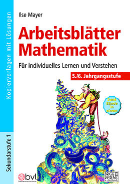 Kartonierter Einband Arbeitsblätter Mathematik 5./6. Klasse von Ilse Mayer