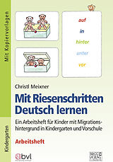 Kartonierter Einband Mit Riesenschritten Deutsch lernen - Arbeitsheft von Christl Meixner