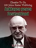 E-Book (epub) Anklagen gegen Deutschland von Karl Federn