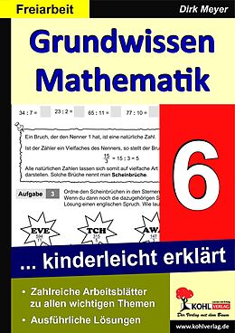 E-Book (pdf) Grundwissen Mathematik / Klasse 6 von Dirk Meyer