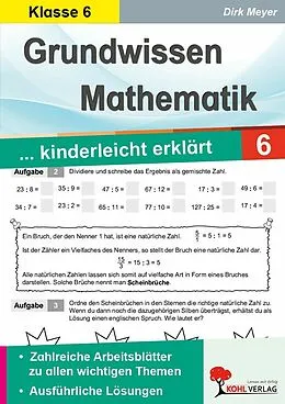 E-Book (pdf) Grundwissen Mathematik / Klasse 6 von Dirk Meyer