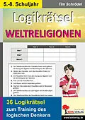 E-Book (pdf) Logikrätsel Weltreligionen von Tim Schrödel