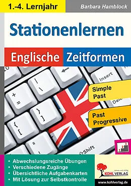 E-Book (pdf) Stationenlernen Englische Zeitformen 2 von Barbara Hamblock