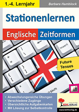 E-Book (pdf) Kohls Stationenlernen Englische Zeitformen 5 von Barbara Hamblock