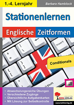 E-Book (pdf) Kohls Stationenlernen Englische Zeitformen 6 von Barbara Hamblock
