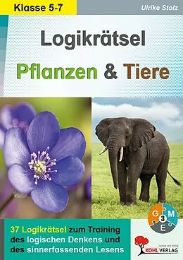 E-Book (pdf) Logikrätsel Pflanzen und Tiere von Ulrike Stolz