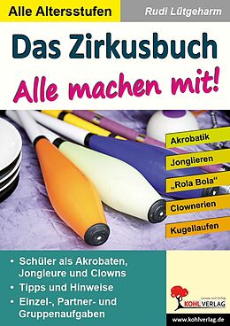 E-Book (pdf) Das Zirkusbuch - Alle machen mit! von Rudi Lütgeharm