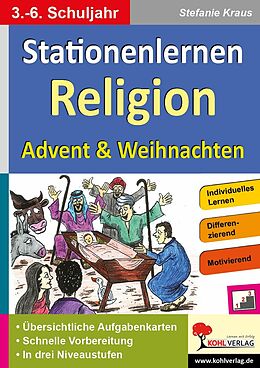 E-Book (pdf) Stationenlernen Religion / Klasse 3-6 von Stefanie Kraus