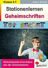 E-Book (pdf) Stationenlernen Geheimschriften von Hans-J. Schmidt