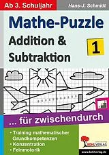 PDF Mathe-Puzzle ... für zwischendurch / Band 1 von Hans-J. Schmidt
