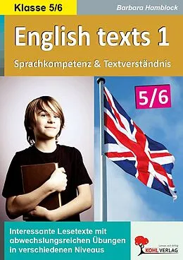 PDF English texts - Sprachkompetenz und Textverständnis / Klasse 5-6 von Barbara Hamblock