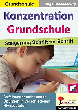 E-Book (pdf) Konzentration Grundschule von Birgit Brandenburg