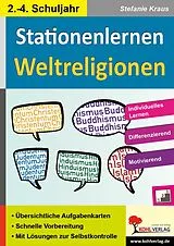 E-Book (pdf) Stationenlernen Weltreligionen / Klasse 2-4 von Stefanie Kraus