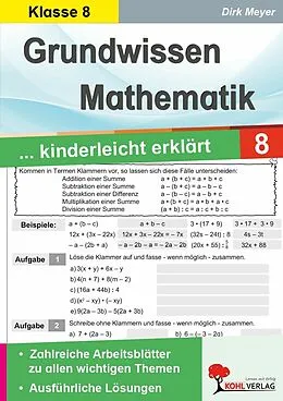 E-Book (pdf) Grundwissen Mathematik / Klasse 8 von Dirk Meyer