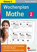 E-Book (pdf) Wochenplan Mathe / Klasse 2 von Hans-J. Schmidt