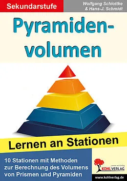 E-Book (pdf) Pyramidenvolumen von Hans-J. Schmidt, Wolfgang Schlottke