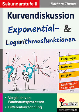 Geheftet Kurvendiskussion / Exponential- &amp; Logarithmusfunktionen von Barbara Theuer