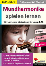 Bärbel Herrmann Notenblätter Mundharmonika spielen lernen (ohne Noten)