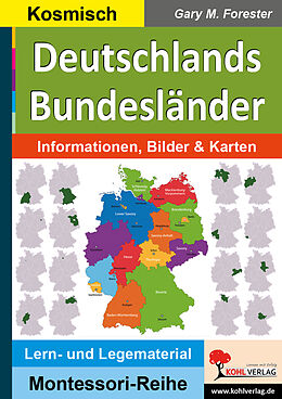 Kartonierter Einband Deutschlands Bundesländer von Gary M. Forester