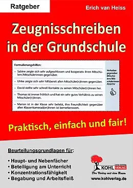 E-Book (epub) Zeugnisbeurteilungen in der Grundschule von Erich van Heiss