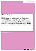 E-Book (pdf) Nachhaltige Verfahren zur Reduzierung von CO2-Emissionen fossiler Kraftwerke und die Sequestrierung des Treibhausgases mittels Carbon Capture and Storage (CCS) von Christian Bartels