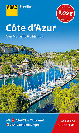 Kartonierter Einband ADAC Reiseführer Côte d'Azur von Jürgen Zichnowitz