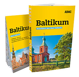 Kartonierter Einband ADAC Reiseführer plus Baltikum von Robert Kalimullin, Christine Hamel
