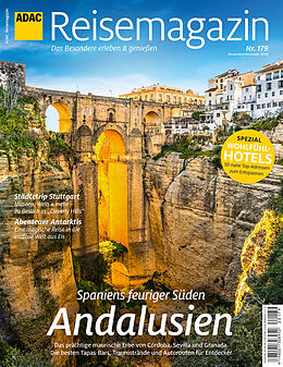 Kartonierter Einband ADAC Reisemagazin Schwerpunkt Andalusien von 