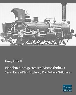 Kartonierter Einband Handbuch des gesamten Eisenbahnbaus von 