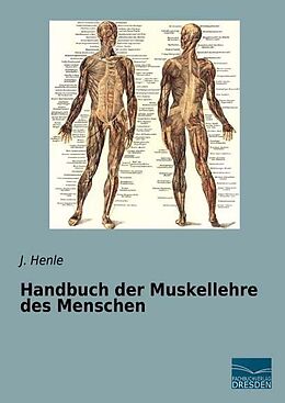 Kartonierter Einband Handbuch der Muskellehre des Menschen von J. Henle