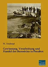 Kartonierter Einband Gewinnung, Verarbeitung und Handel des Bernsteins in Preußen von W. Tesdorpf