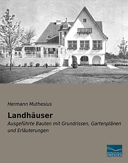 Kartonierter Einband Landhäuser von Hermann Muthesius