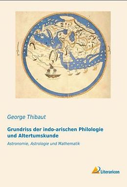 Kartonierter Einband Grundriss der indo-arischen Philologie und Altertumskunde von George Thibaut