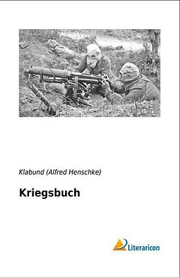 Kartonierter Einband Kriegsbuch von Klabund (Alfred Henschke)