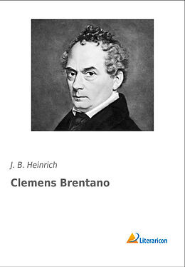 Kartonierter Einband Clemens Brentano von J. B. Heinrich